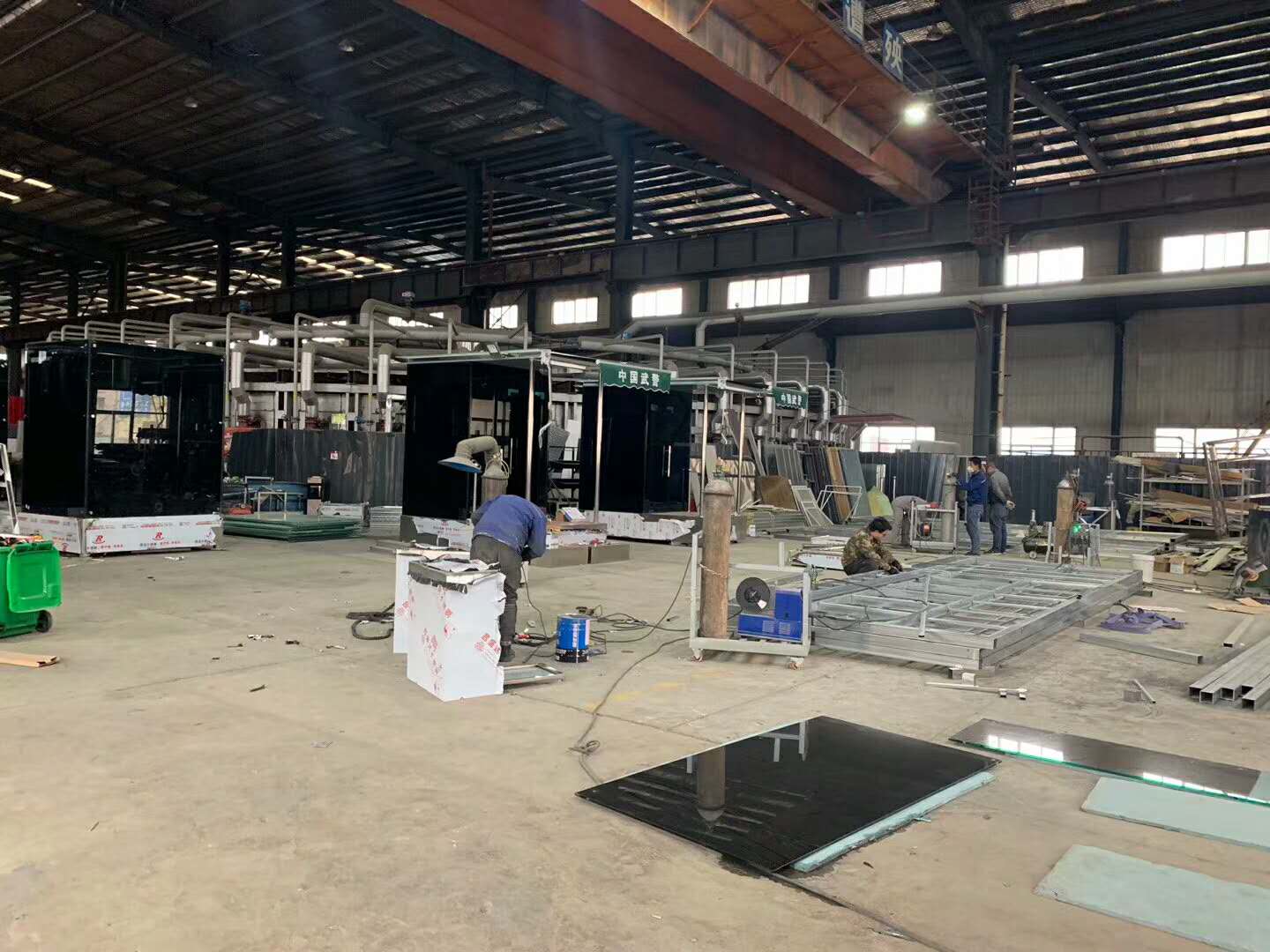 金屬雕花板崗亭